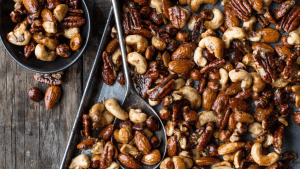 vegan recipes - Candied nuts